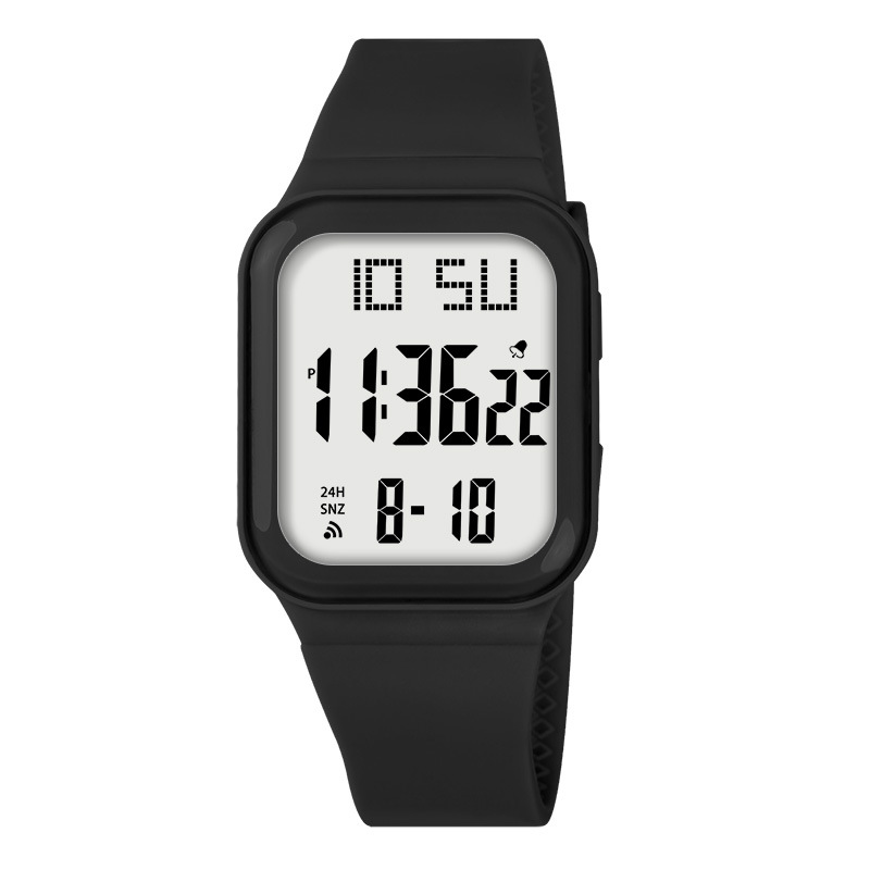 Tendencia de estudiantes de secundaria secundaria deportivos al aire libre luz nocturna relojes electrónicos multifunción relojes electrónicos alarma al por mayor