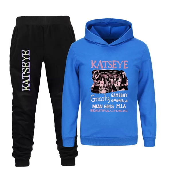Cross-Border Wholesale Hot-Selling Cartoon Hoodies for Boys and Girls, Spring and Autumn Printed Sweatshirt Hoodies and Pants Sets