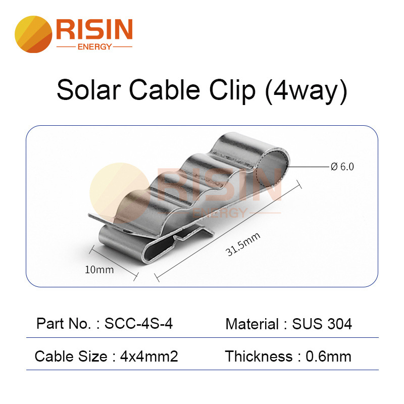solar cable clip 4way 4x4mm2.j