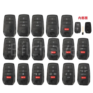 Toyota Camry, Corolla, Sequoia, Alphard, Land Cruiser smart kart açar qabığı