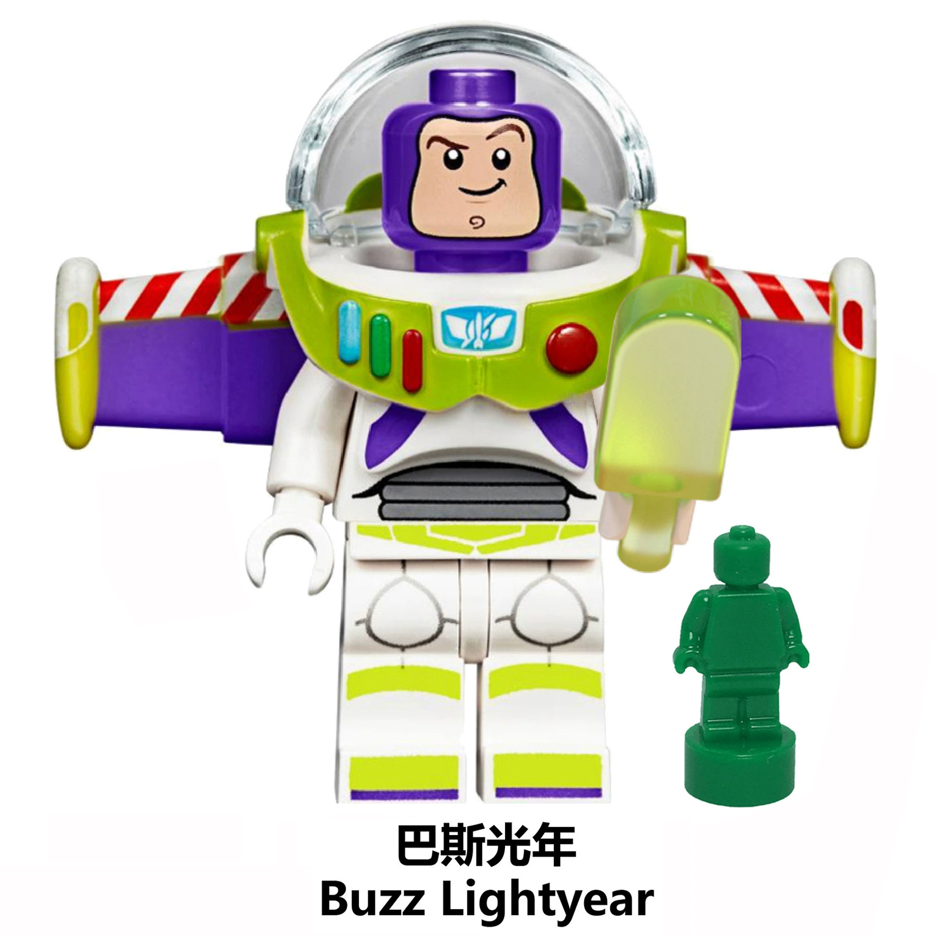 Constructor, wooden man, cartoon minifigures, doll, toy, (Cross-border trading), wholesale, small particles
