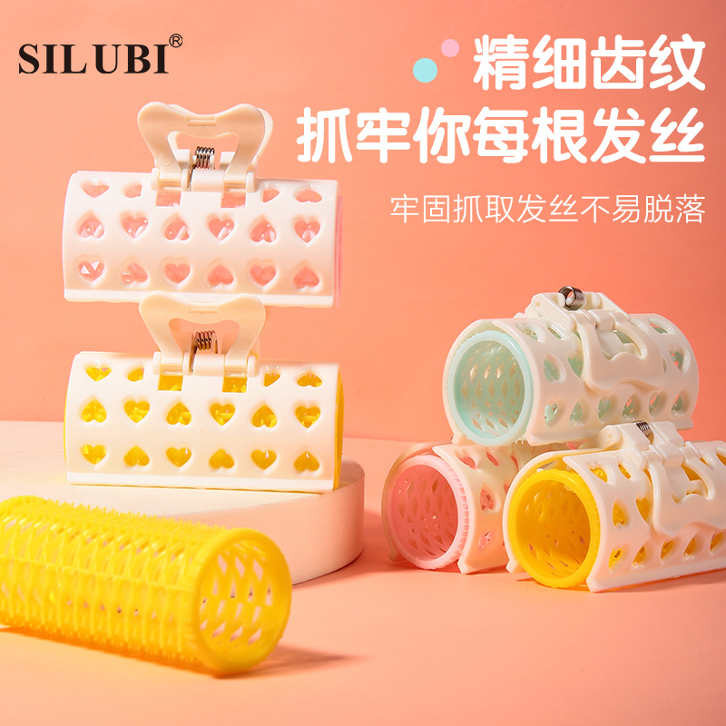 Slubby amor rizador de pelo hueco 3 paquete ABS onda de pelo raíz mullido que forma rizador al por mayor S908