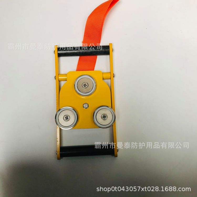 船用引水梯磁体固定器救生梯固定工具250KG引水软梯固定吸盘