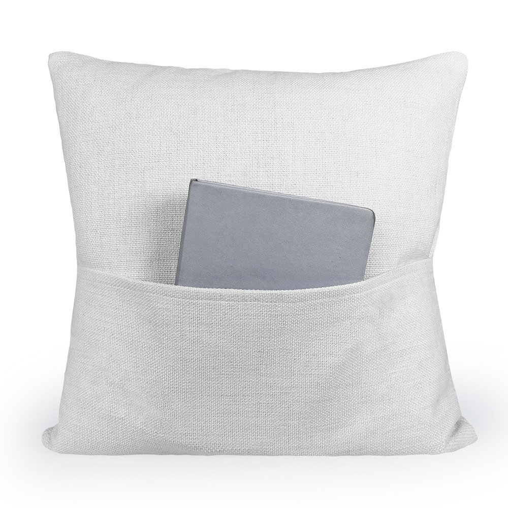 Impresión de transferencia térmica algodón Lino historia libro funda de almohada sublimación funda de almohada DIY transferencia térmica impresión funda de almohada material al por mayor