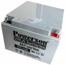 复华蓄电池 MF12-26 保护神12V26AH铅酸免维护电池 UPS不间断电源