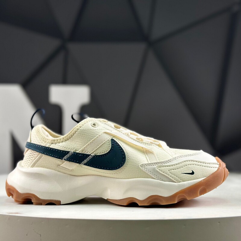 Putian Nike Official Men's Shoes Tc 7900 Prm Women's Shoes White and Purple Thick-Soled Dad Shoes Summer Running Shoes Non-Slip