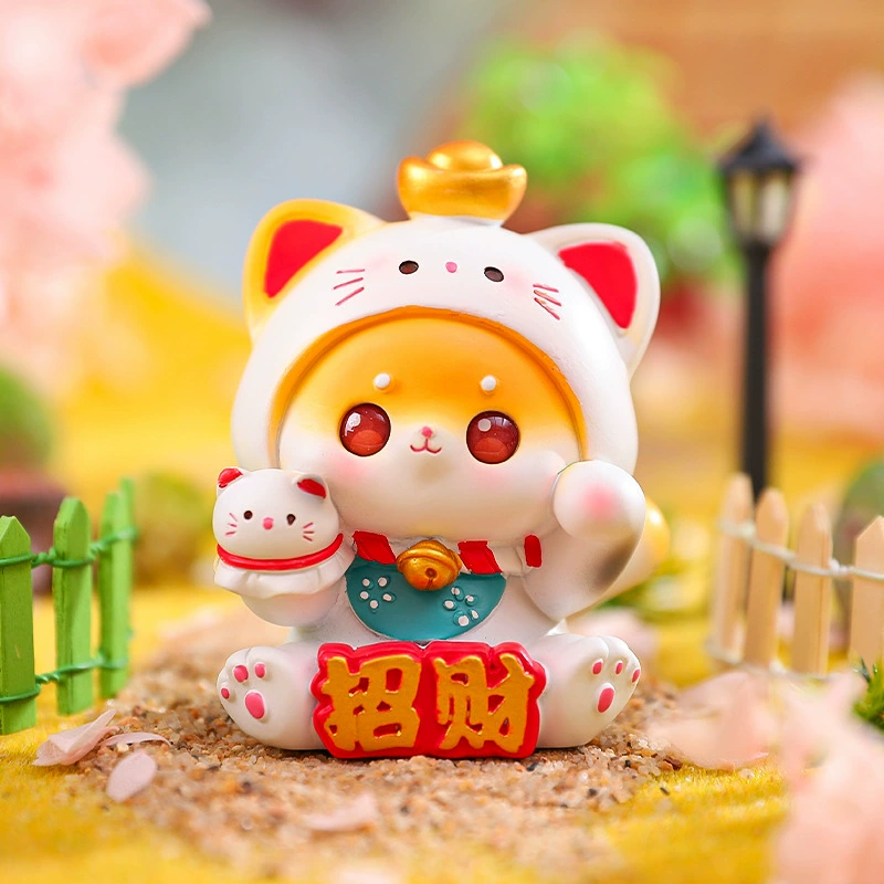 Новый милый питомец-фигура котенок стикеры Meow, защитная коробка, творческие настольные украшения, декоративные подарки на праздники