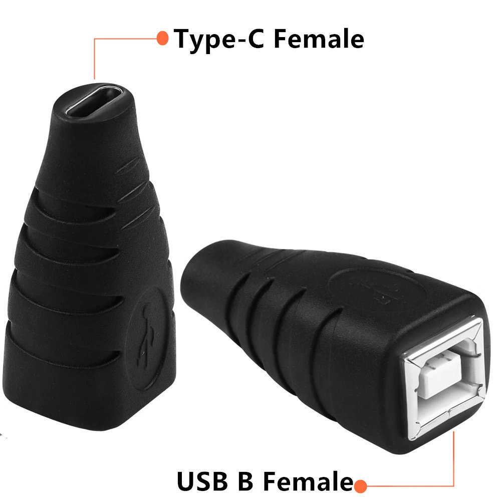 Тип C мужской/женский к USB 2.0 B женский разъём печатная плата сканер факс электронная пианино квадратный порт адаптер