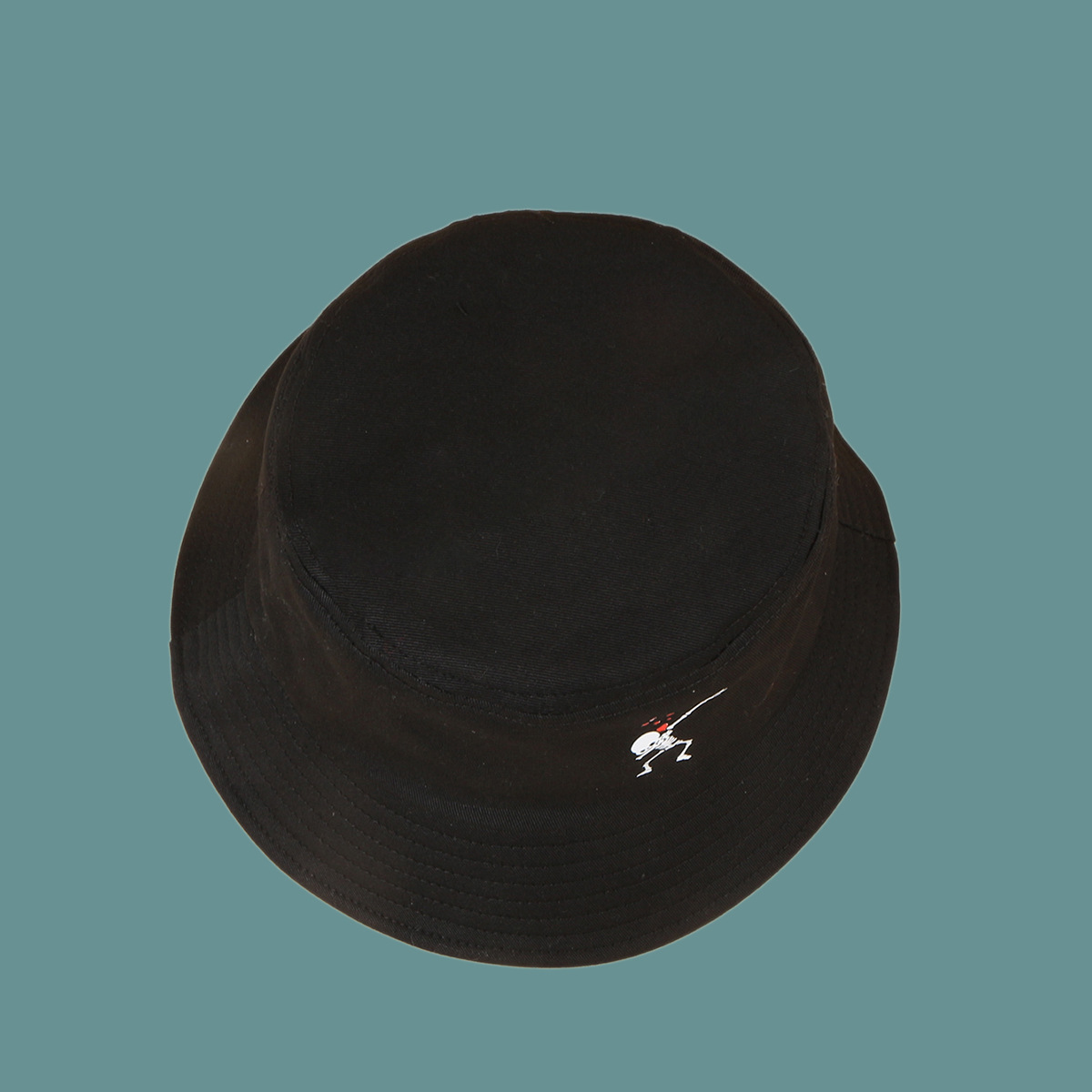 Nouveau Chapeau De Pêcheur De Crâne D'amour De Parasol Rouge De Mode display picture 7