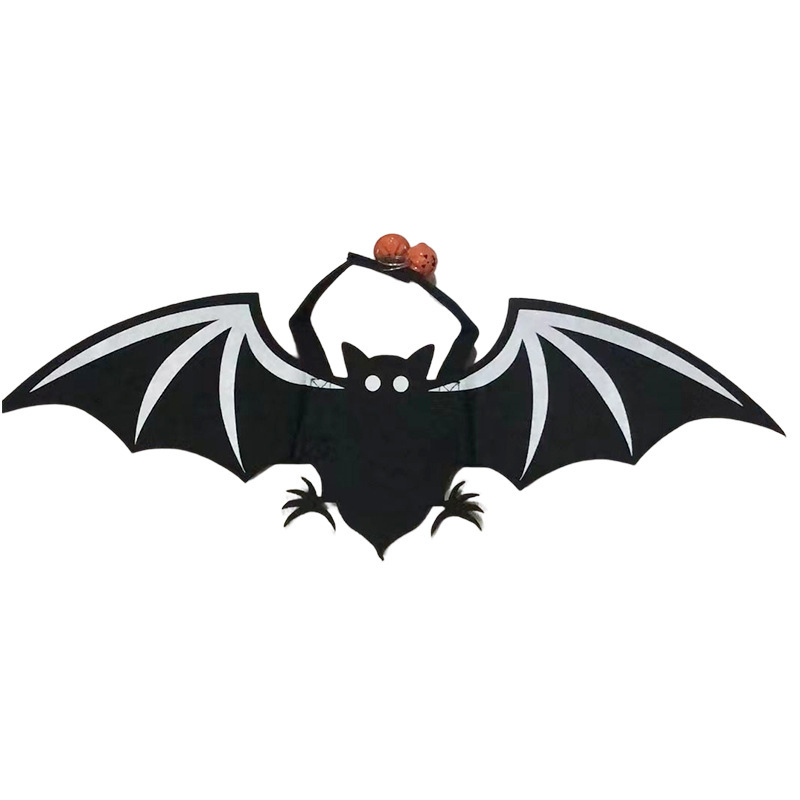 Alas de murciélago diablo blanco (con campana)