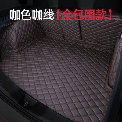 car models, interior modification – Trunk Mat - full-coverage-modelcoffee-color-with-coffee-stitching-default-item