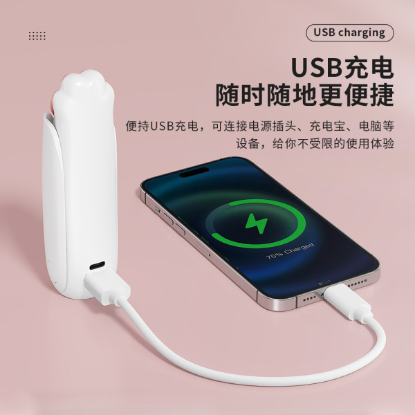 Handheld table travel air fan for students for traveling