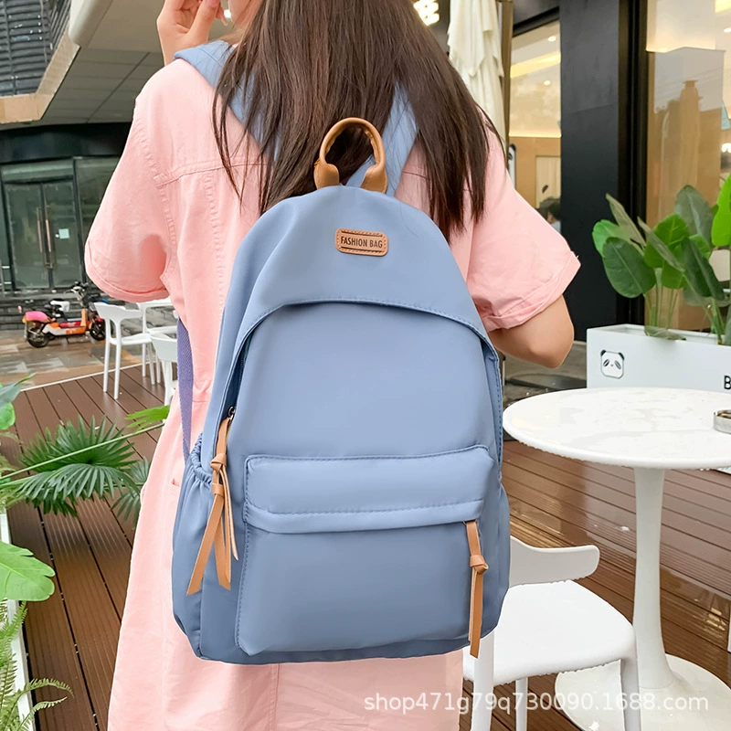 Backpack Universal, Japanese-inspired Korean school style for secondary school, lightweight 0.28 kg