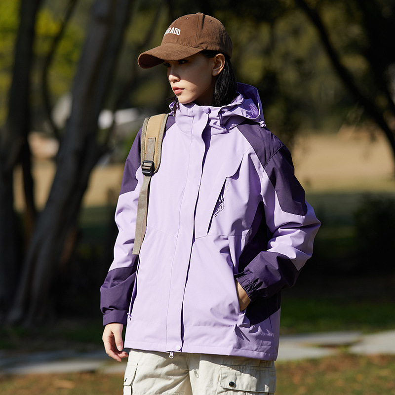 여성-보라색 (3 대 1 밍크 벨벳 라이너)