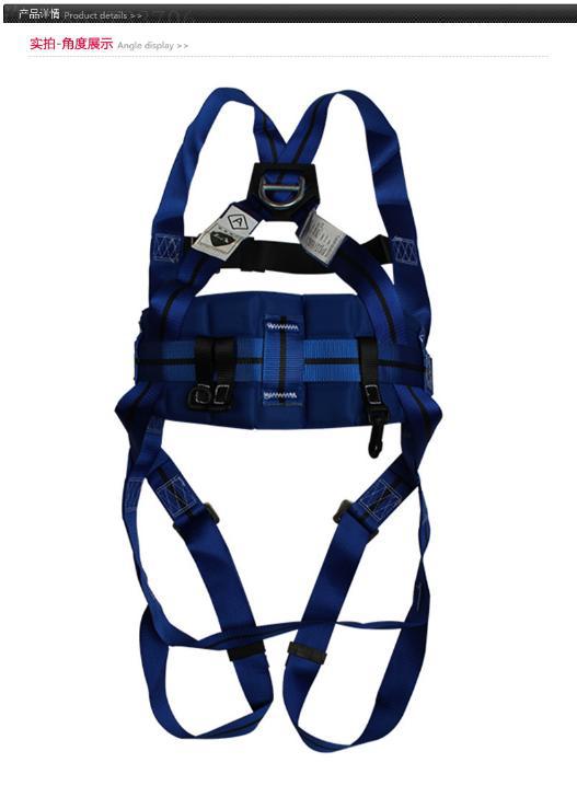 霍尼韦尔新款 1011893A TITAN单挂点定位全身式安全带