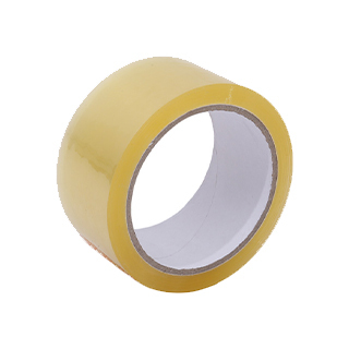 透明无声胶带高粘度低噪静声封箱打包大卷宽胶带静音不扰民胶纸