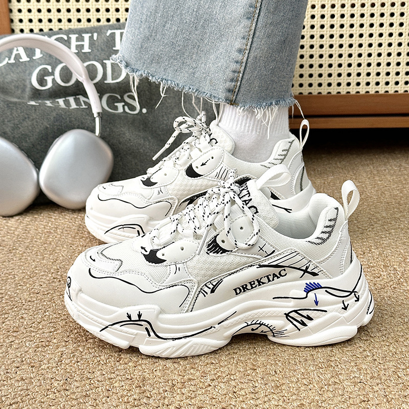 Harajuku-style ulzzang Hong Kong-style Retro Autumn Thick-soled Lightweight Torre Shoes Jogging Niche Casual sneaker for Men Harajuku-style ulzzang Hong Kong-style Retro Autumn Thick-soled Lightweight Torre Shoes Jogging Niche Casual sneaker for Men