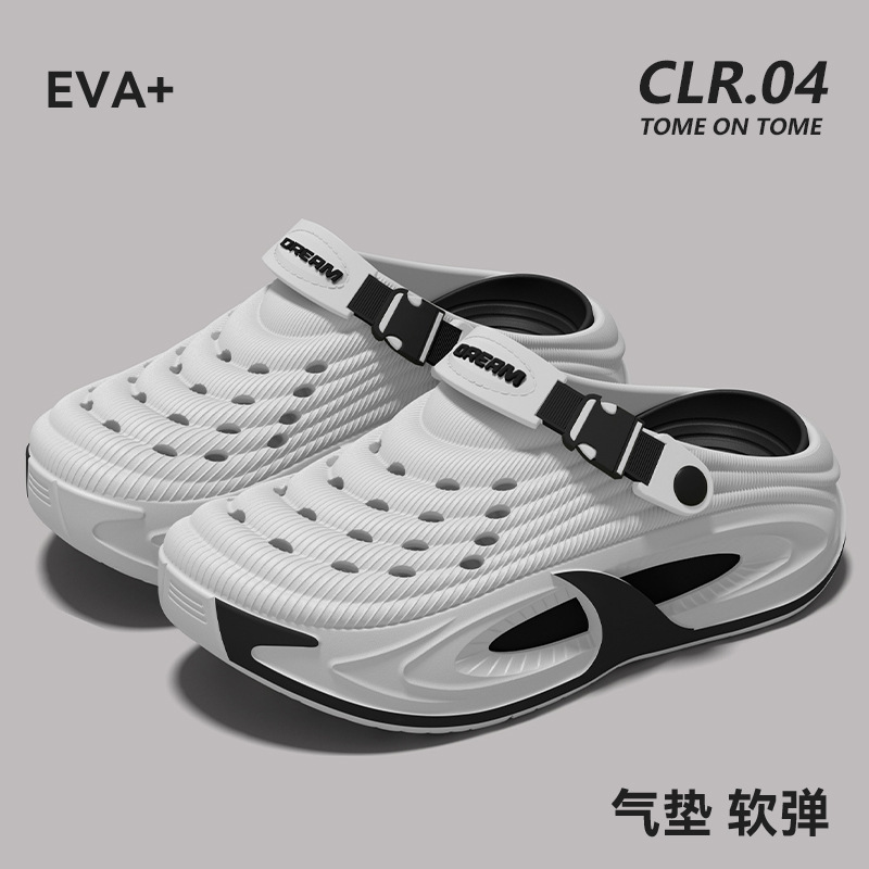 Anti-Slip, Anti-Odor, Breathable 2026 New Style Clogs with Soft Sole, Cushioning, Closed-Toe Sandals for Outdoor Beach Casual Wear for Men