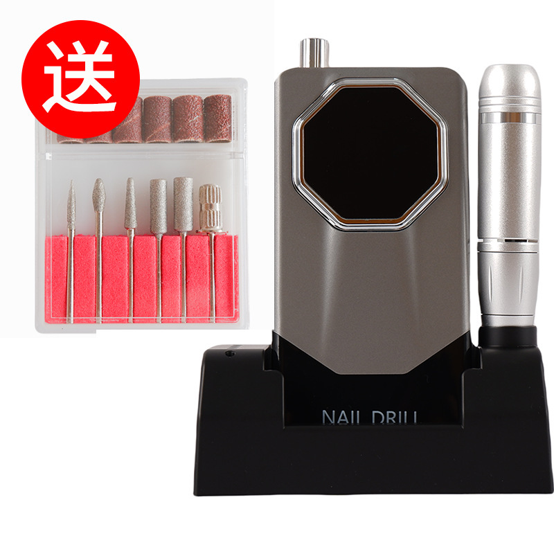 打磨机专业卸美甲便携式电动卸甲机专业卸指甲不发烫蓄电式磨甲器|undefined