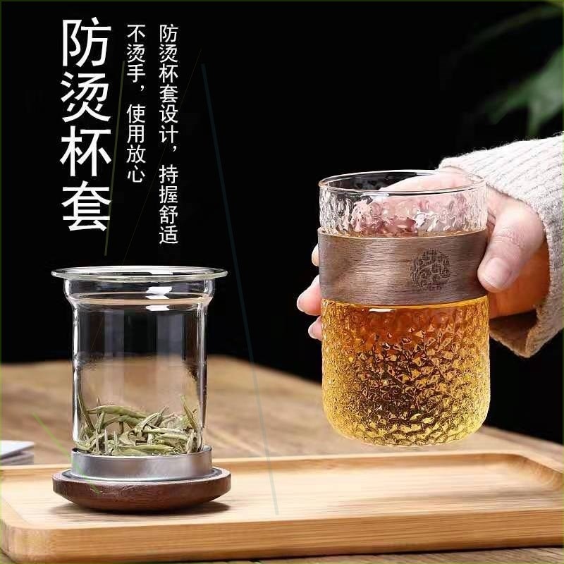 Japanese glass tea cup for home use