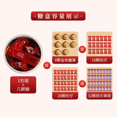 Xiwanteng Mengbao Candy Gift Box Baby's Full Moon Celebration Steamed Steadily Steamed Basket Candy Box First Birthday Red Happiness Egg Empty Paper Box
