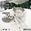 15cm+stickers+three dogs tableware