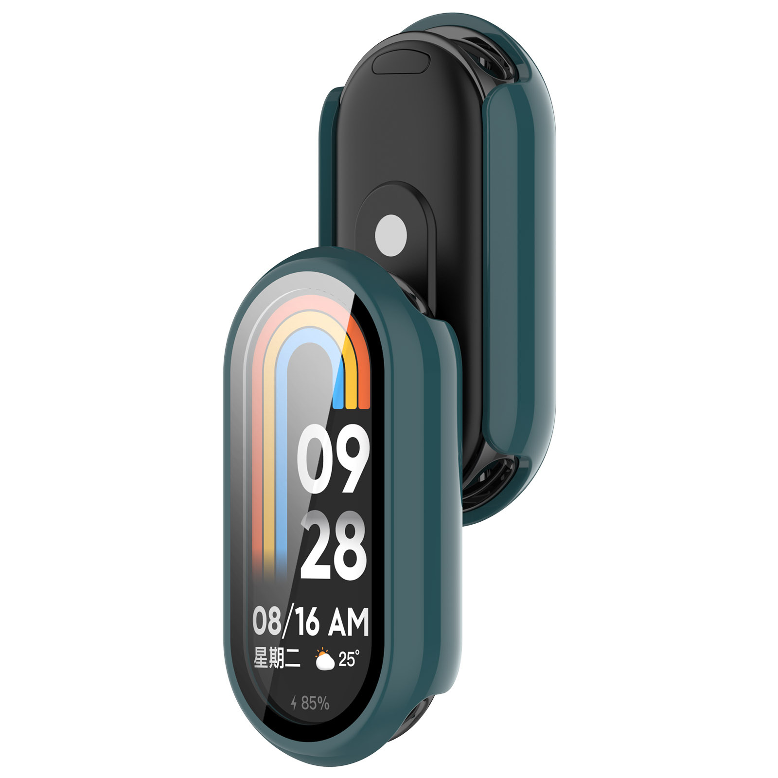 Xinyuan Shuntong is suitable for the NFC standard case and film integrated Mi 8/9 tempered film watch case of Mi Band 10 undefined