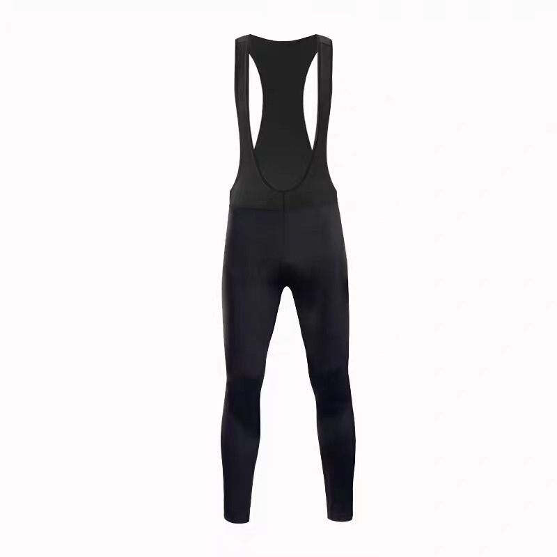 Factory Supply Lycra Long Pants with Silicone Pads Cycling Bib Pants for Men, Breathable Cycling Wear, Downhill Wear, Racing Wear for Spring and Autumn