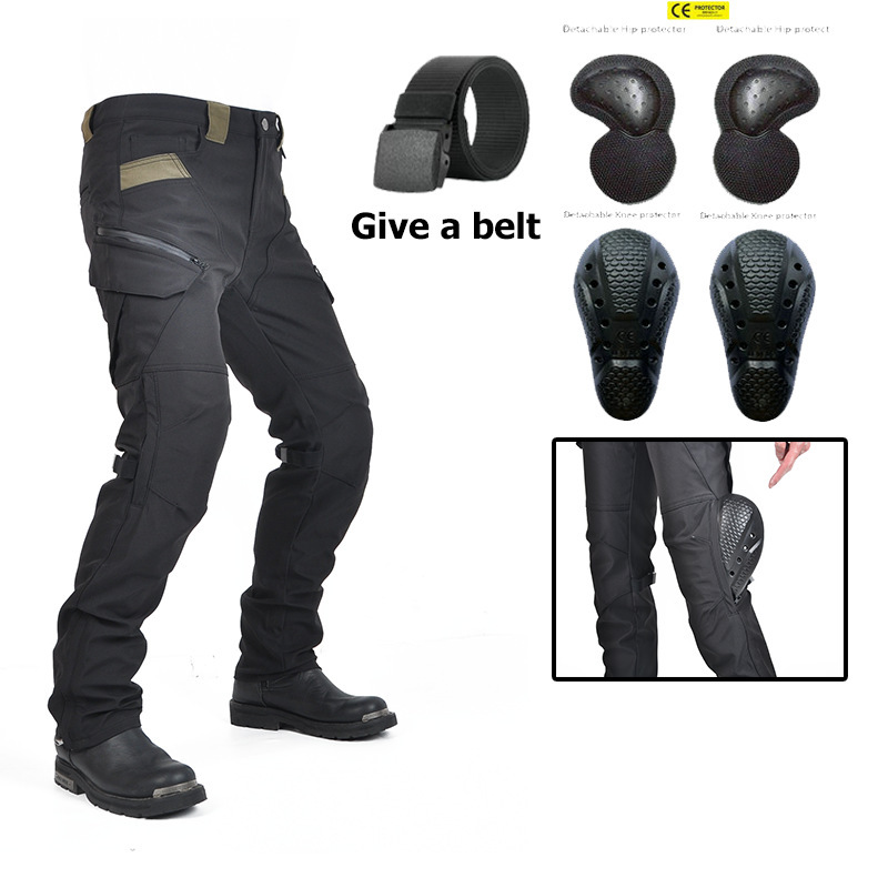 Volero Motorcycle Four Seasons Anti-Fall Riding Pants Motorcycle Waterproof Windproof Double Layer Breathable Anti-Fall Pants