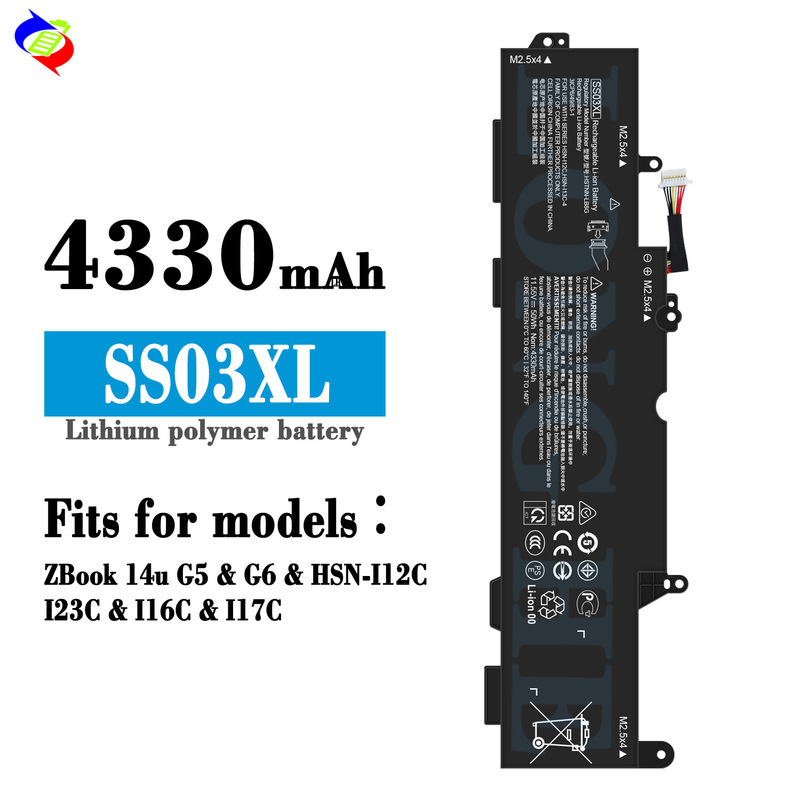 For HP ZBook 14u G5/G6 HSN-I12C/I23C/I16C Laptop Battery SS03XL