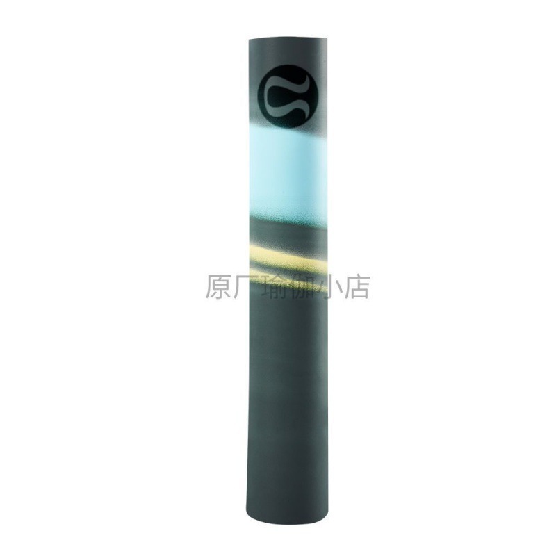 露露lululemon瑜伽垫天然橡胶防滑女专用运动垫5mm加厚隔音健身垫|undefined