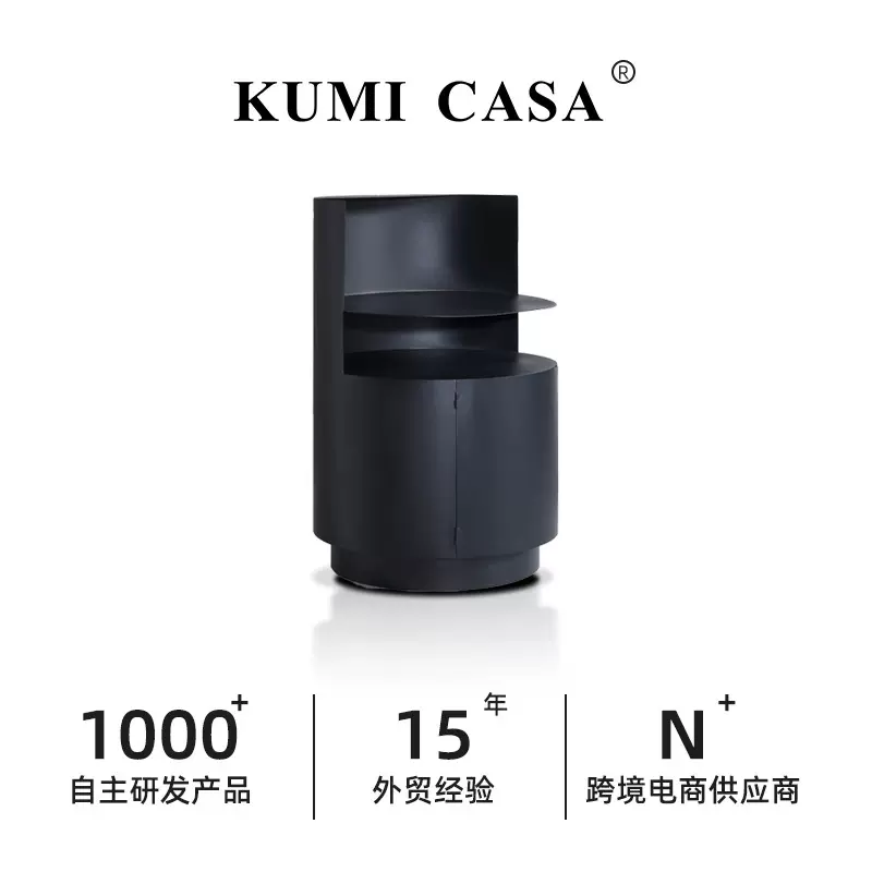 可定制圆形站立式工作站办公商用展会接待台讲台不锈钢高端工作台