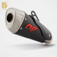 RS Мотоцикл 51 мм Универсальная выхлопная труба RP Tuning V4 Silver Tip для KTM Kawasaki Spring Breeze Ducati.