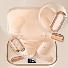 越境新製品 OWS スマートAI音声オープン型S108耳掛け式指向性伝送ワイヤレスBluetoothヘッドセット