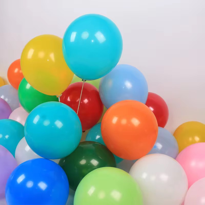 2,8G 12 pulgadas engrosada imitación mate globo al por mayor cumpleaños boda celebración apertura decoración mate globo