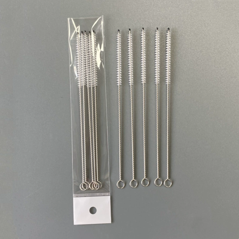 Набор из 5 щеток для чистки труб из нержавеющей стали для домашнего использования, щетка для чистки с нейлоновой щетиной 180x60x5 мм, антикоррозийная проволока из нержавеющей стали