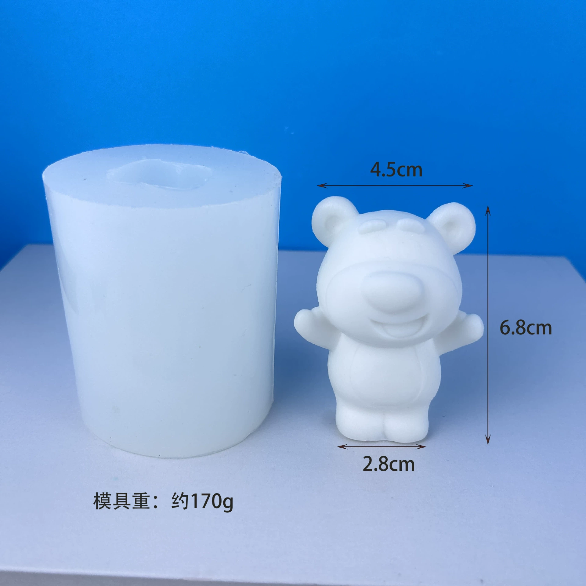 3D силиконовая формочка для DIY кукол, ароматические свечи и мыло, набор для рукоделия