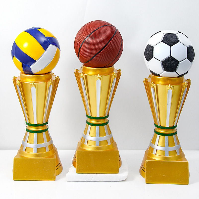 Baloncesto, fútbol, trofeos de voleibol, oro, plata, bronce, concursos deportivos, premios, trofeos de tenis de mesa, trofeos de golf
