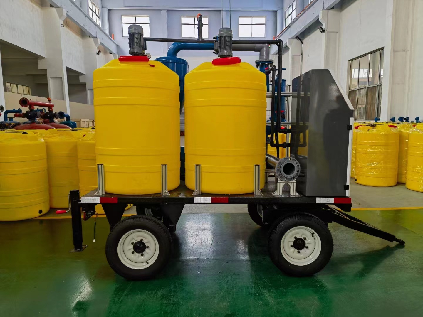 智能三通道水肥一體機 高標準農田全自動控制施肥機