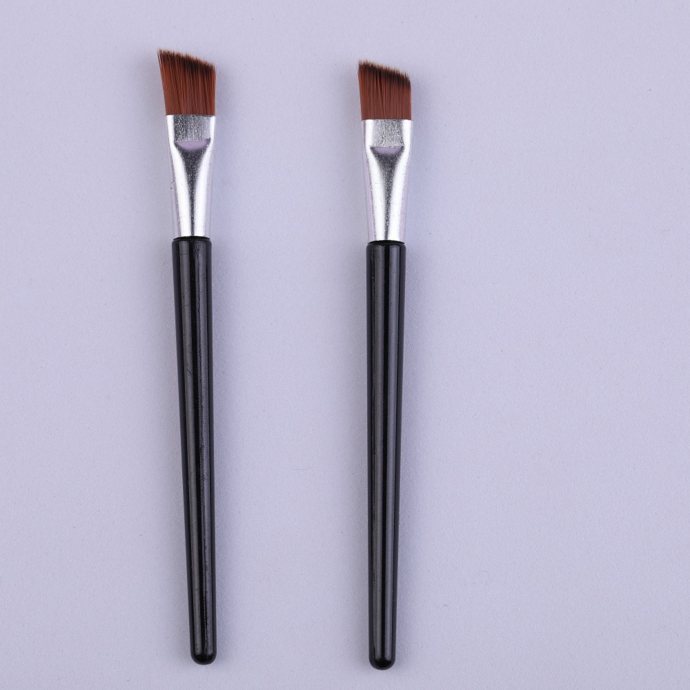 Multifuncional eye shadow stick eye shadow cepillo de doble cabeza mini cepillo de látex de algodón desechable herramienta de maquillaje de belleza