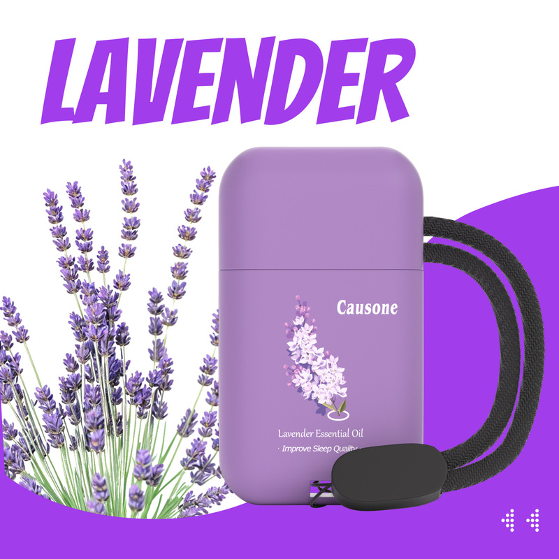 【越境販売限定】CAUSONE ラベンダー精油 鼻づまり解消 気分転換 鼻吸入グッズ|undefined