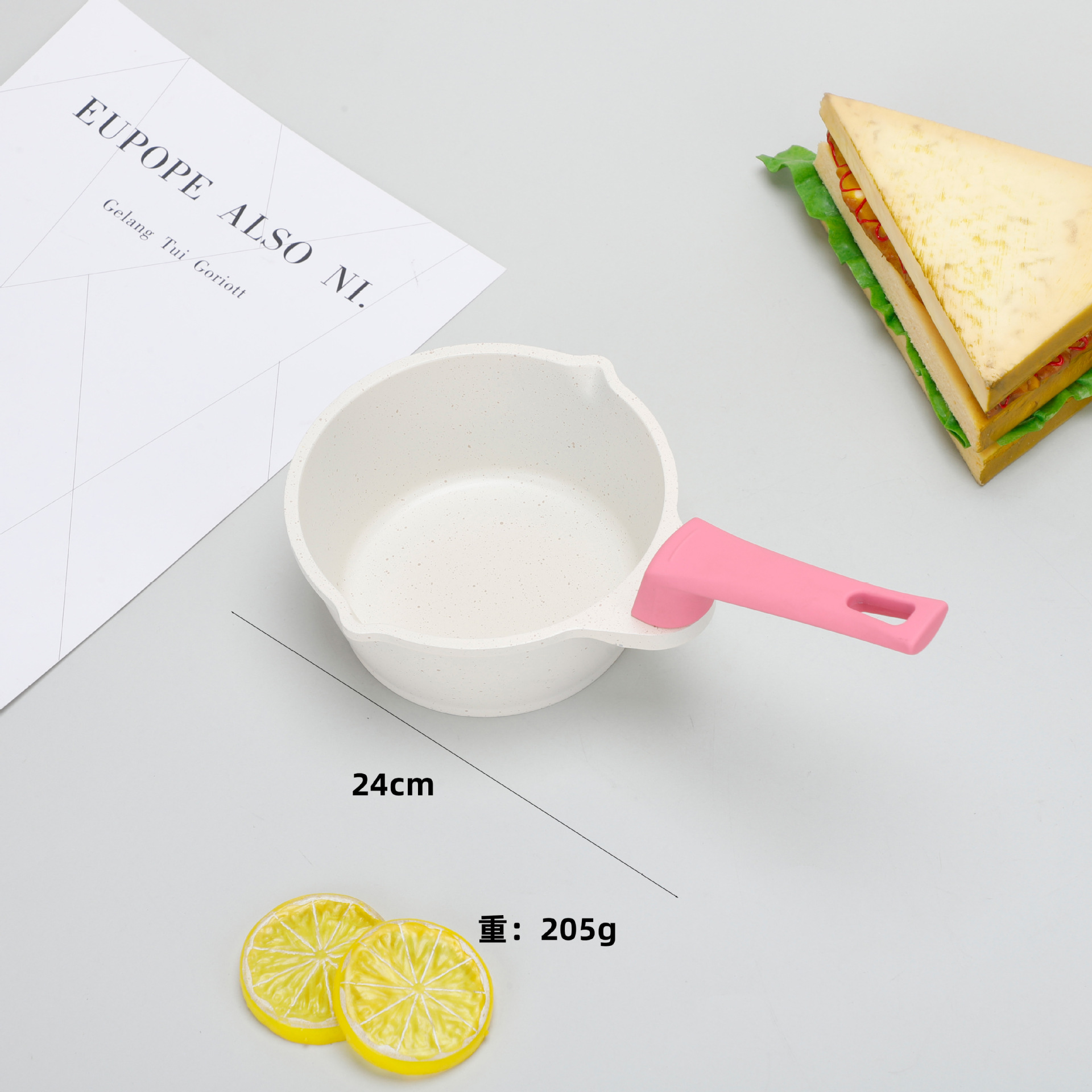 Nuevo tipo de aceite caliente de cocina de grano mini artefacto de aceite de arroz rociante de piedra de arroz de grano especial de cocina de grano de grano de mango de madera