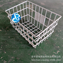加工定制 铁丝网筐网篮 仪器配件网篮  置物收纳网篮 货架网篮