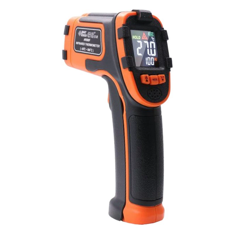 AR320 + обновлен до AR390F инфракрасный термометр промышленный Высокоточный температурный пистолет AR590F термометр