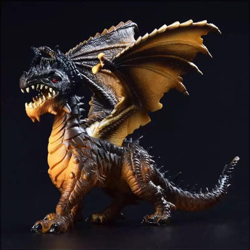 Dinosaur toys, Jurassic theme, realistic plastic animal model, mythical flying dragon, solid soft rubber, suitable for boys and girls, gift item