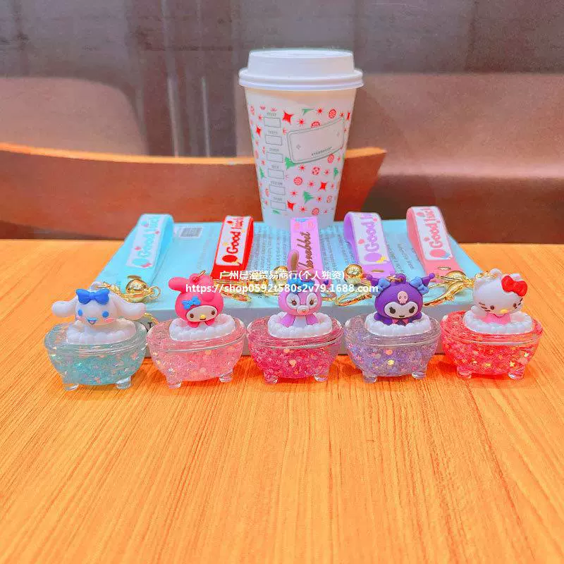 Accessories, acrylic backpack on chain, cute pendant