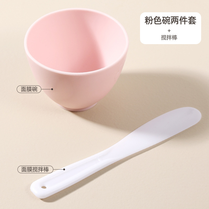 卸売りのシリカゲルのマスクの碗のセットのdiyのマスクのブラシはマスクのツールの柔らかい毛のマスクの棒のスプーンの美を塗ります。|undefined