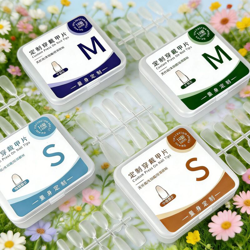 Picturesque Pre-Made Nail Tips Wholesale, Assorted Sizes, Wearable Nail Tips, Uv Nail Glue, Nail Base, Nail Art Tips, Factory Wholesale