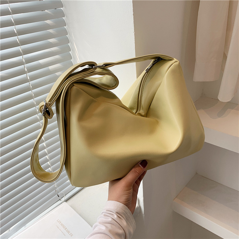 Bucket Bag 2021 New Style Bag Korean Style ins Fashionable Women's Bag Shoulder Bag Large Capacity Simple Tote Bag
