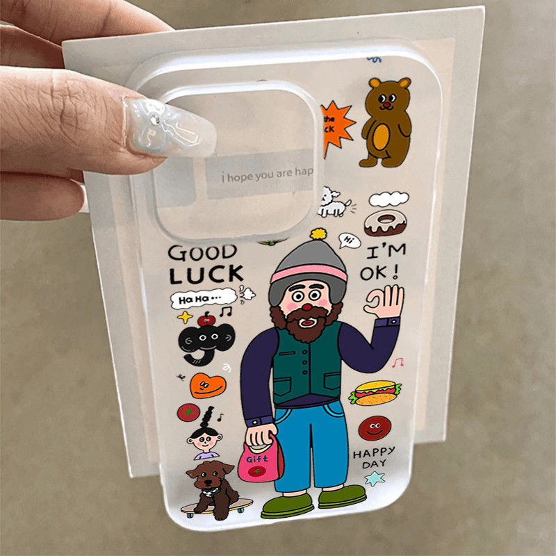 Trendy Uncle Suitable for Apple 16 Plus Phone Case iPhone 15 High Aesthetic 14 Creative 13 Unique 12/X Trendy Uncle Suitable for Apple 16 Plus Phone Case iPhone 15 High Aesthetic 14 Creative 13 Unique 12/X